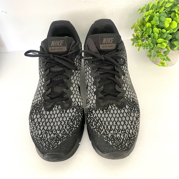 Nike Men’s Air Max Sequent 2 Black Size 12 - Picture 2 of 14